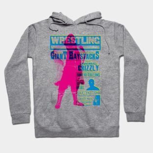 Giant Haystacks wrestling poster Hoodie